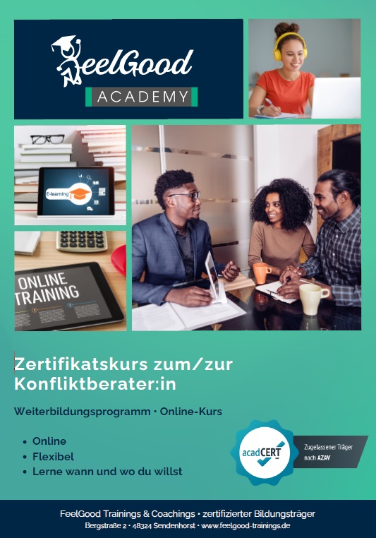 Infobroschüre Konfliktberaterin